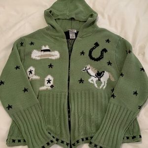 Rod’s cardigan 🐴